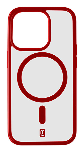 Cellularline iPhone 15 Pro Max Pop Magsafe Kırmızı Kılıf
