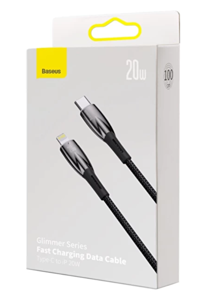 Baseus Glimmer 20w Type-c To Lightning Kablo 1m-siyah