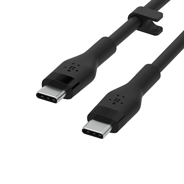 Belkin Type C-C Silikon 1 Metre 2li Paket Beyaz Kablo