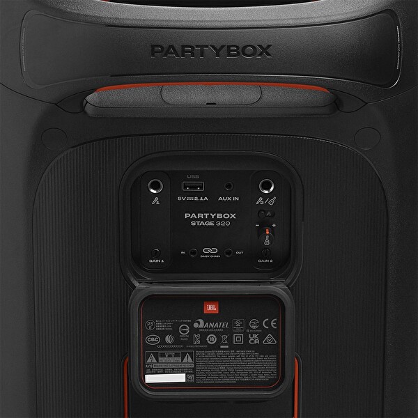 JBL Partybox Stage320 Siyah Bluetooth Hoparlör