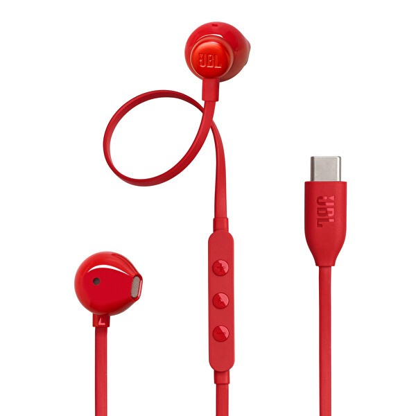 JBL TUNE 305C USB C Kulak İçi Kırmızı Kulaklık