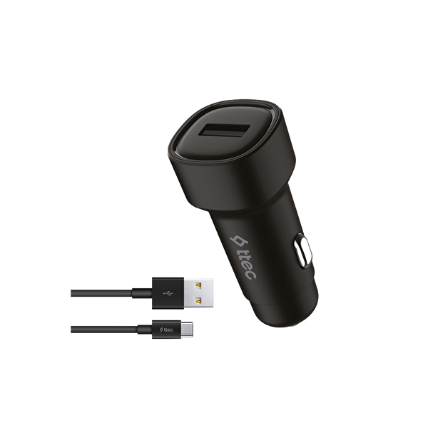 Ttec 2CKS30CS Smartcharger 2.4A Araç Şarj Aleti + USB-C Kablo