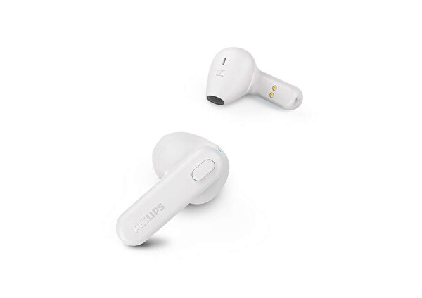 Philips Tat1138wt (Ipx4)5+10 Saat Gerçek Kablosuz Beyaz Kulaklık