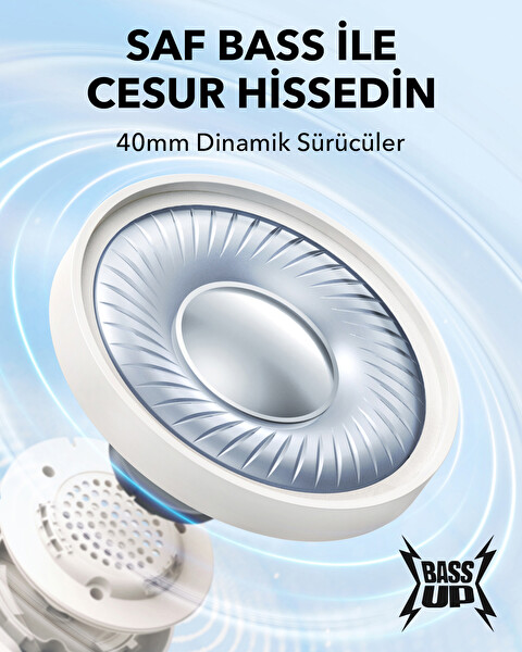 Anker Soundcore H30İ Beyaz Bluetooth Kulaklık