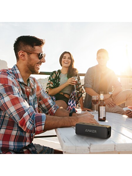 ANKER SOUNDCORE 2 BLUETOOTH HOPARLÖR -SİYAH 12W, IPX7