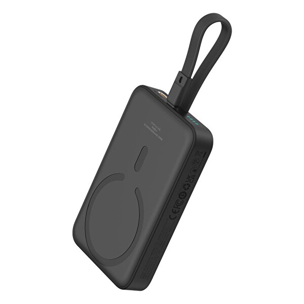 Baseus Magsafe Mini Wireless 10.000 MAH 20W Siyah Powerbank
