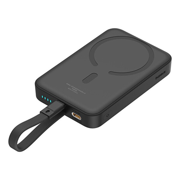 Baseus Magsafe Mini Wireless 10.000 MAH 20W Siyah Powerbank