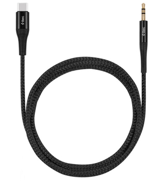 Ttec Aux   USB C 100cm Siyah Ses Kablosu  2