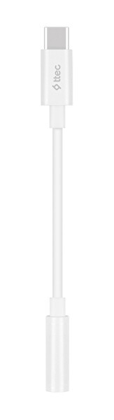 Ttec USB C   3.5Mm Aux Adaptörü 11Cm Beyaz
