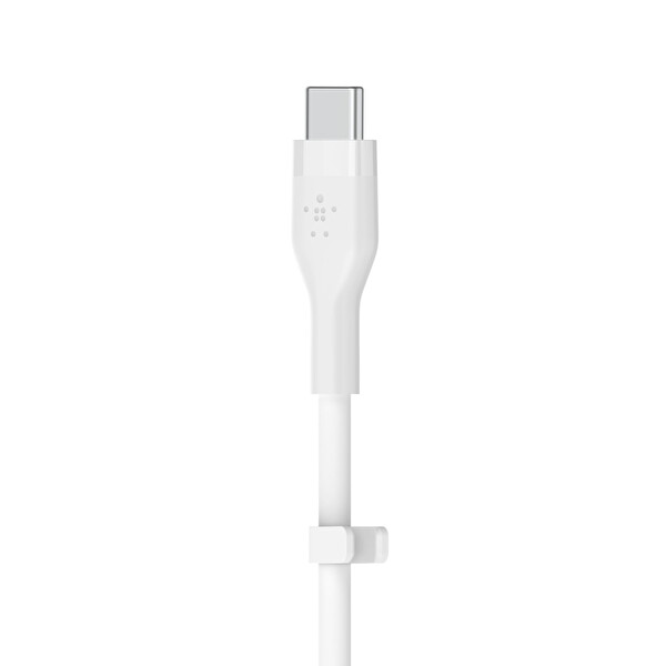 Belkin USB-C TO USB-C 1M Beyaz Silikon Kablo