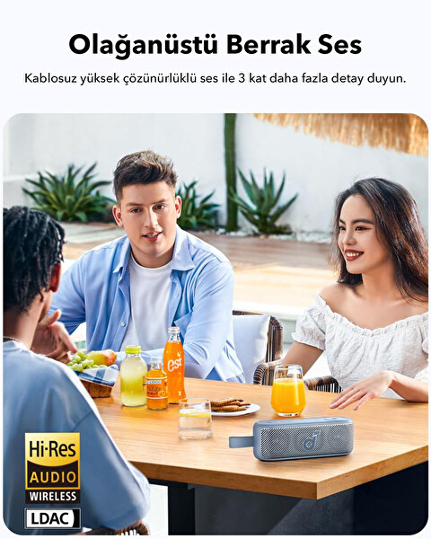 Anker Soundcore Motion 100 20W - IPX7 Yeşil Bluetooth Hoparlör