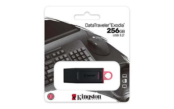 Kingston 256GB USb 3.2 Datatrvex Dtx 256gb Usb Bellek