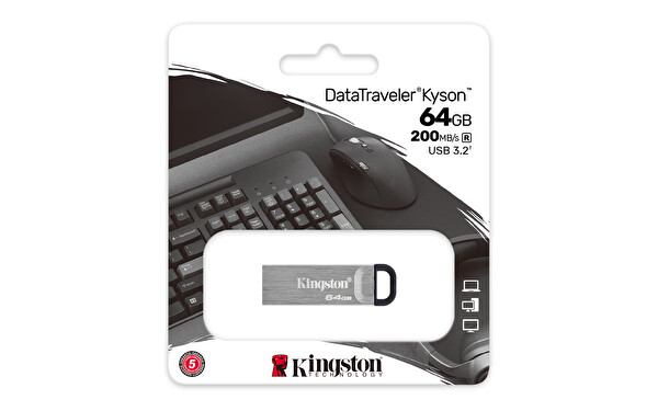 Kingston 64 GB DataTraveler Kyson DTKN/64GB USB Bellek