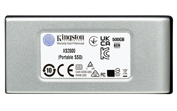Kingston XS2000 500GB Taşınabilir SSD