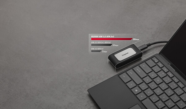 Kingston XS2000 500GB Taşınabilir SSD