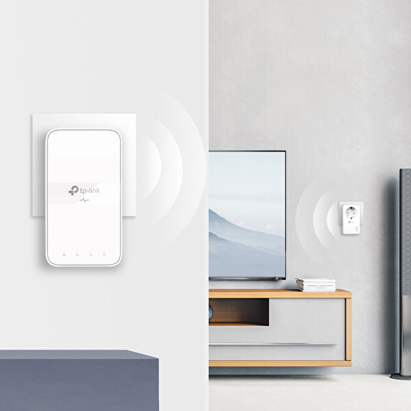 TP-Link TL-WPA7617 Kit AV1000 Gigabit Passthrough Powerline Ac Wifi Kit