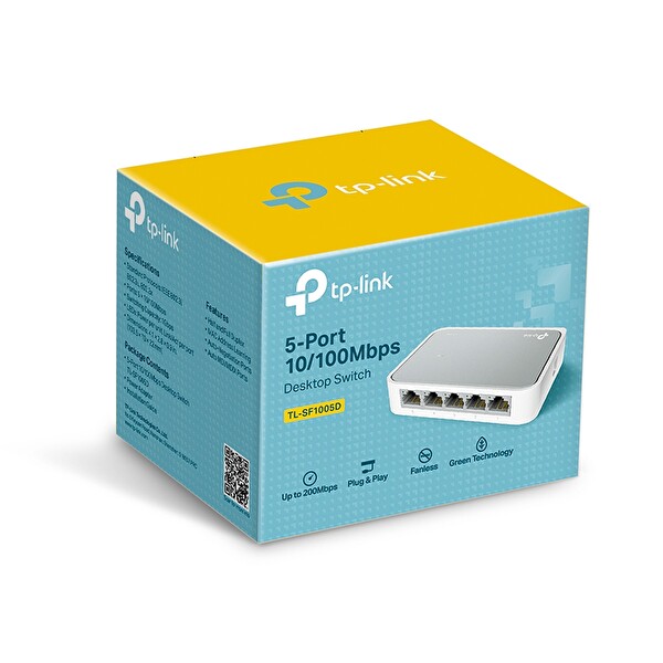 TP-Link TL-SF1005D 10/100M Masaüstü Switch