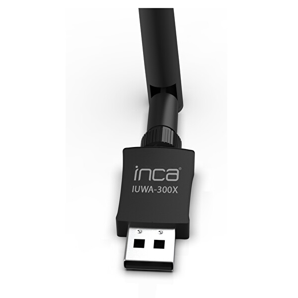 Inca IUWA 300X 300 MBPS 11N Harici 5dBi Anten Wireless Adaptör 2