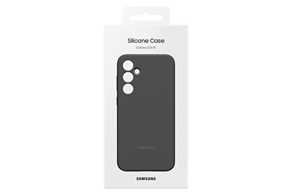Samsung Galaxy S23 Fe Siyah Silikon Kılıf
