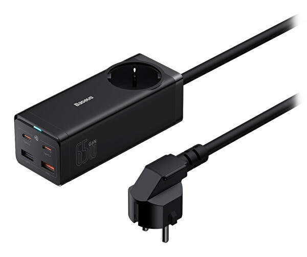 Baseus GAN3 Pro 65W Siyah Powerstrip
