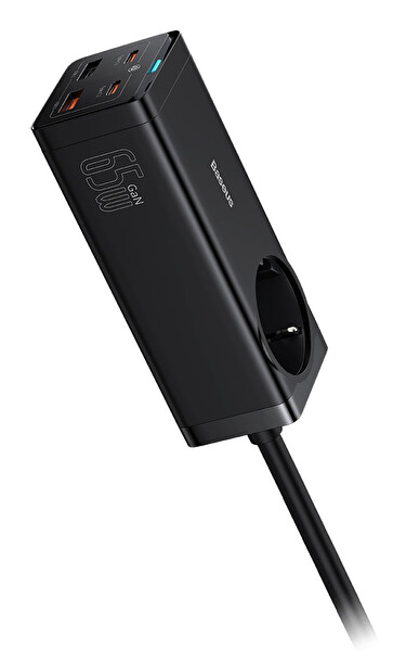 Baseus GAN3 Pro 65W Siyah Powerstrip