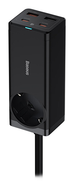 Baseus GAN3 Pro 65W Siyah Powerstrip