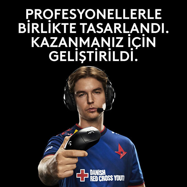 Logitech G Pro X Superlight 2 Dex Kablosuz Beyaz Oyuncu Mouse