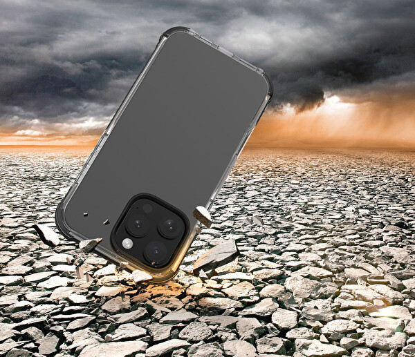 Cellularline iPhone 16 PRO MAX Tetraforce Ultra Koruma Şeffaf Kılıf TETRACIPH16PRMT 5