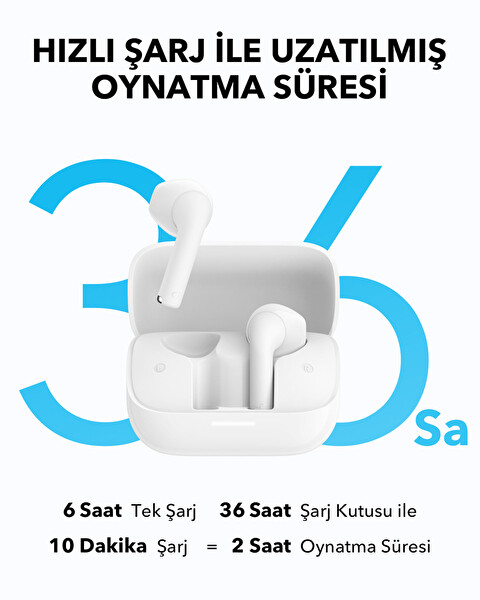 Anker Soundcore K20İ Beyaz TWS Kulaklık