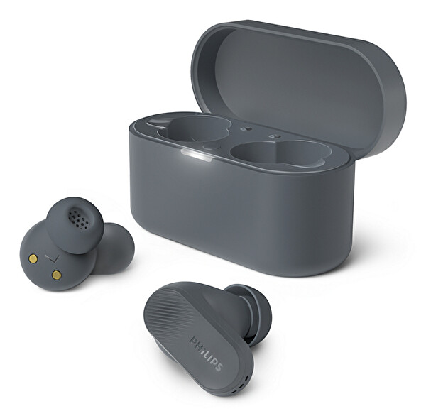 Philips TAT3509GY/00 Gerçek Kablosuz Kulaklık - Siyah