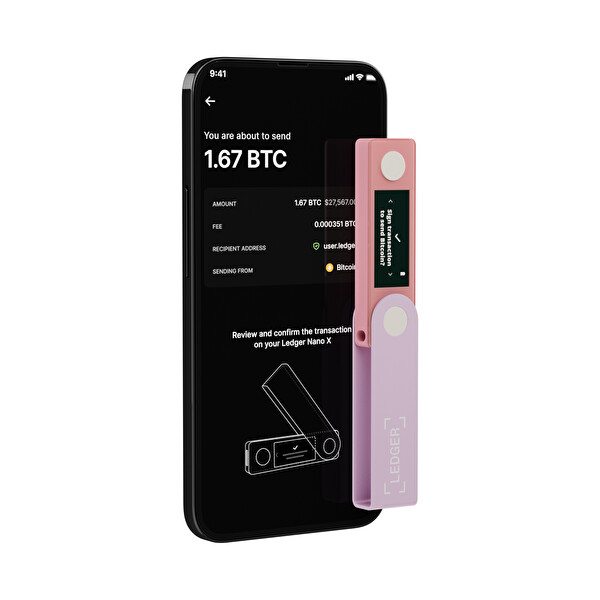 Ledger Nano X Pastel Pink Kripto Cüzdan