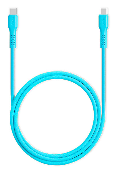 Ttec 2Dk59Nm USB-C USB-C 120Cm 60W PD/Qc Hızlı Şarj/Data Kablosu Neon Mavi