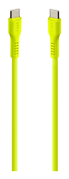 Ttec 2Dk59Ns USB-C USB-C 120Cm 60W PD/Qc Hizli Şarj/Data Kablosu Neon Sarı