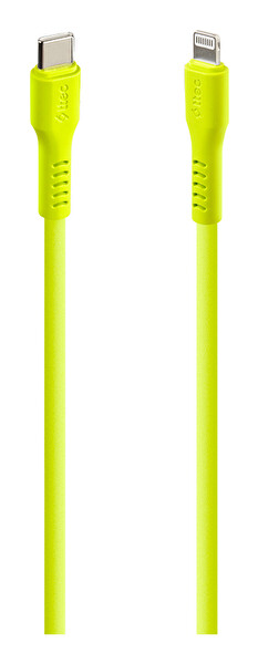 Ttec 2Dk60Ns USB-C Lightning Hızlı Şarj Kablosu 120Cm Neon Sarı