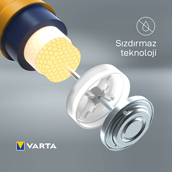 Varta Longlıfe Extra Alkalin Aa Kalem Pil 10'lu Promosyon Paket 4
