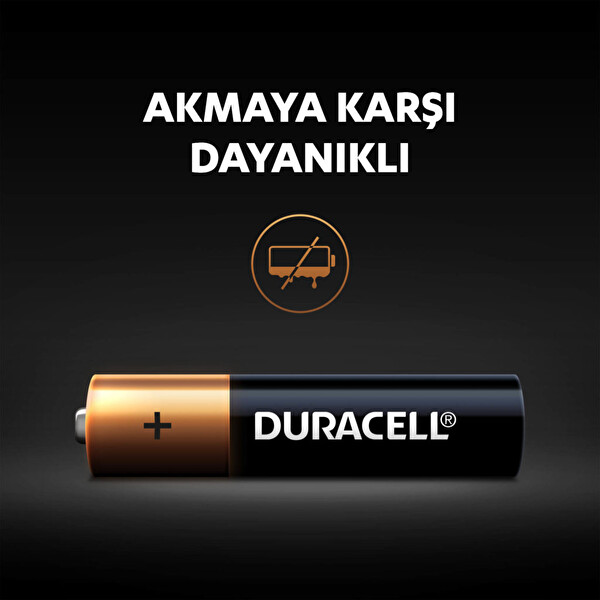 Duracell Basic AAA 8'li İnce Kalem Pil