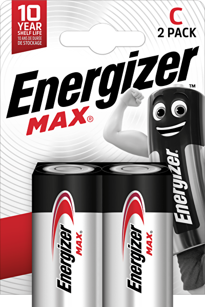 Energizer  Max 2 'Lı C Boy Pil