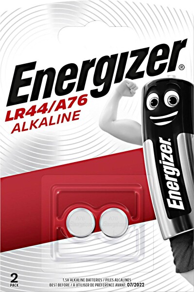 Energizer Alk 2’li A76/LR44 Pil