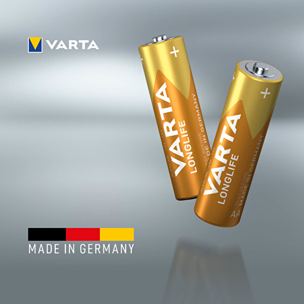 Varta Longlife 12’li Kutu Alkalin İnce Pil