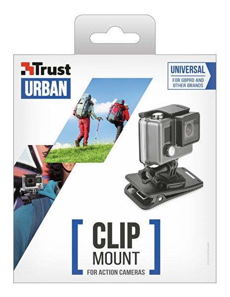 Trust Urban 20893 Aksiyon Kameraları İçin Klipsli Bağlantı Aparatı