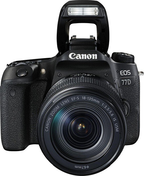 Canon EOS 77D 18-135MM USM Nano Kit Dijital Fotoğraf Makinesi