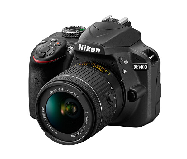 Nikon D3400 + AF-P 18-55VR Kit Dslr Fotoğraf Makinesi