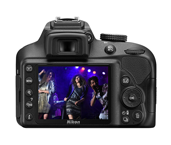 Nikon D3400 + AF-P 18-55VR Kit Dslr Fotoğraf Makinesi