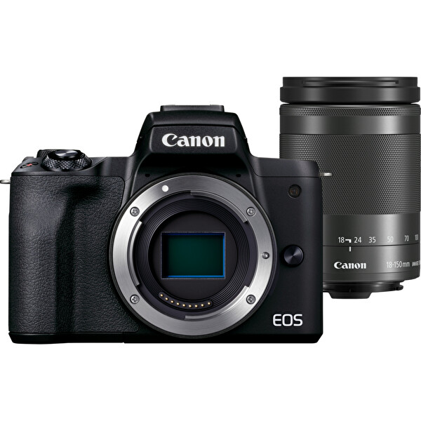 Canon EOS M50 Mark II BK 18-150MM IS STM Aynasız Fotoğraf Makinesi