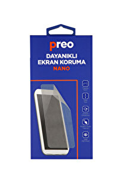 Preo Dayanıklı Ekran Koruma iPhone 13 iPhone   13 Pro Ön Nano Premium 5