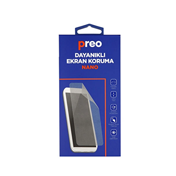 Preo İPhone 14 Pro Max Ön Nano Premium Dayanıklı Ekran Koruma