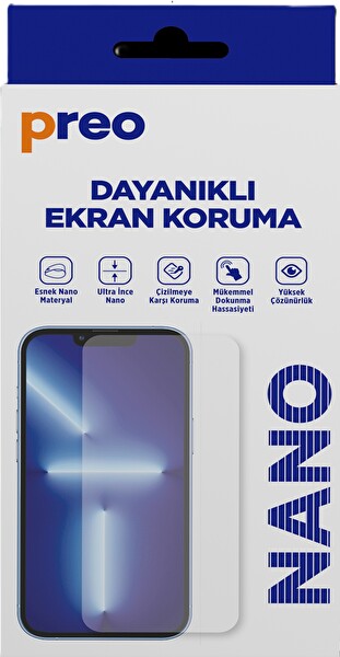 PREO DAYANIKLI EKRAN KORUMA TECNO CAMON 19 NEO 19 PRO ÖN NANO PREMIUM