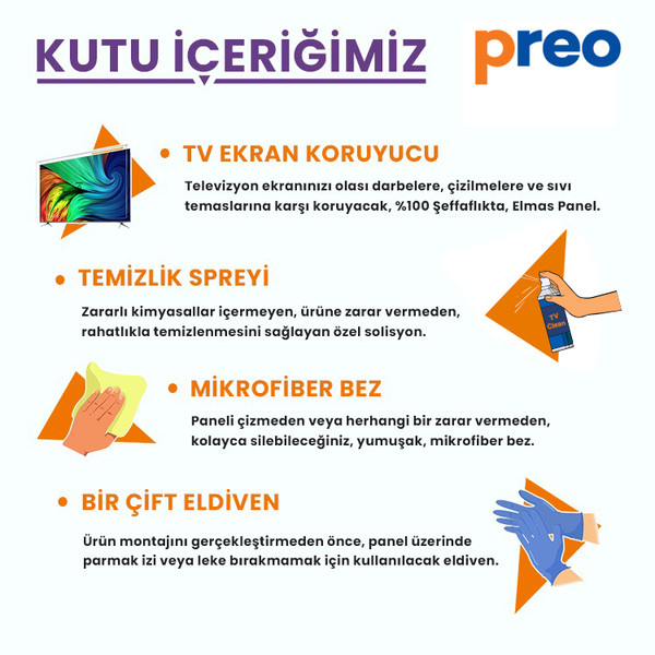 Preo Tv Ekran Koruyucu 42 106 Cm 6