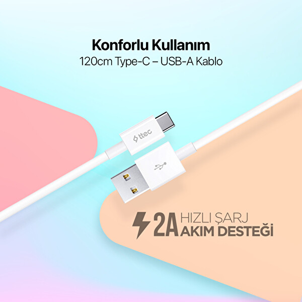Ttec Type-C Şarj Kablosu