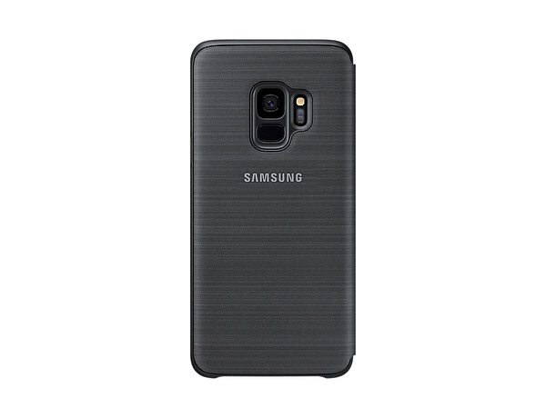 Samsung S9 Led Vıew Kılıf Siyah 2